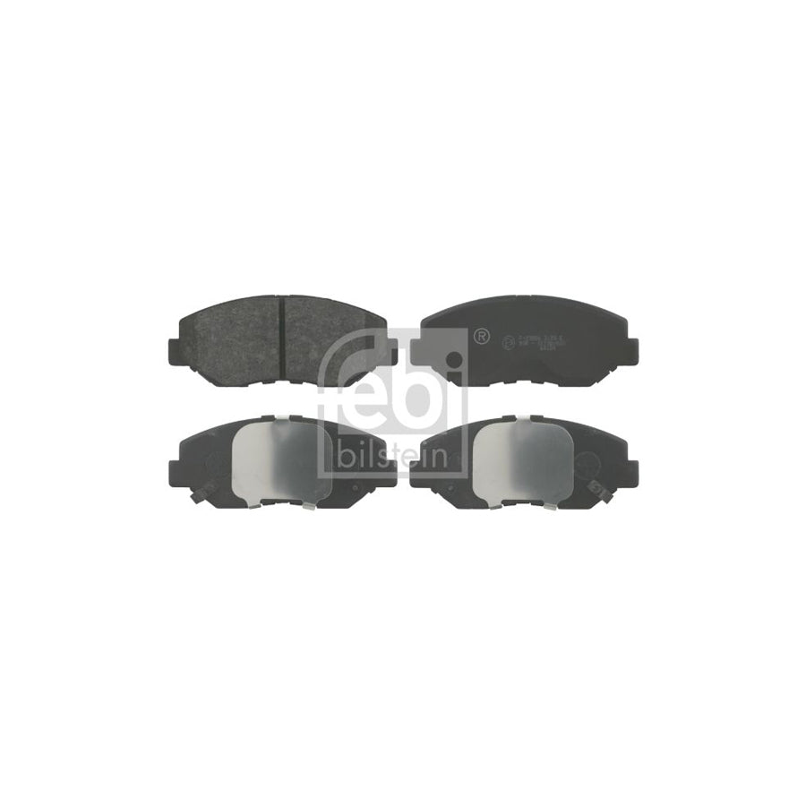 Febi Bilstein 16552 Brake Pad Set Front Axle With Acoustic Wear Warning