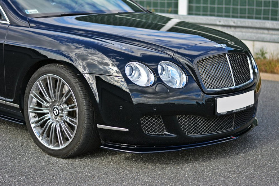 Maxton Design BE-CO-GT-1-FD1T Front Splitter V.1 Bentley Continental GT | Duco Car Parts UK Car Parts