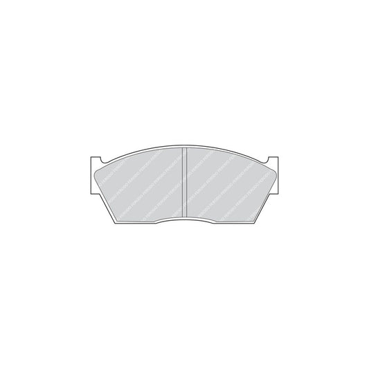 Ferodo Sl Fsl1440 Brake Pad Set Not Prepared For Wear Indicator With Piston Clip With Accessories