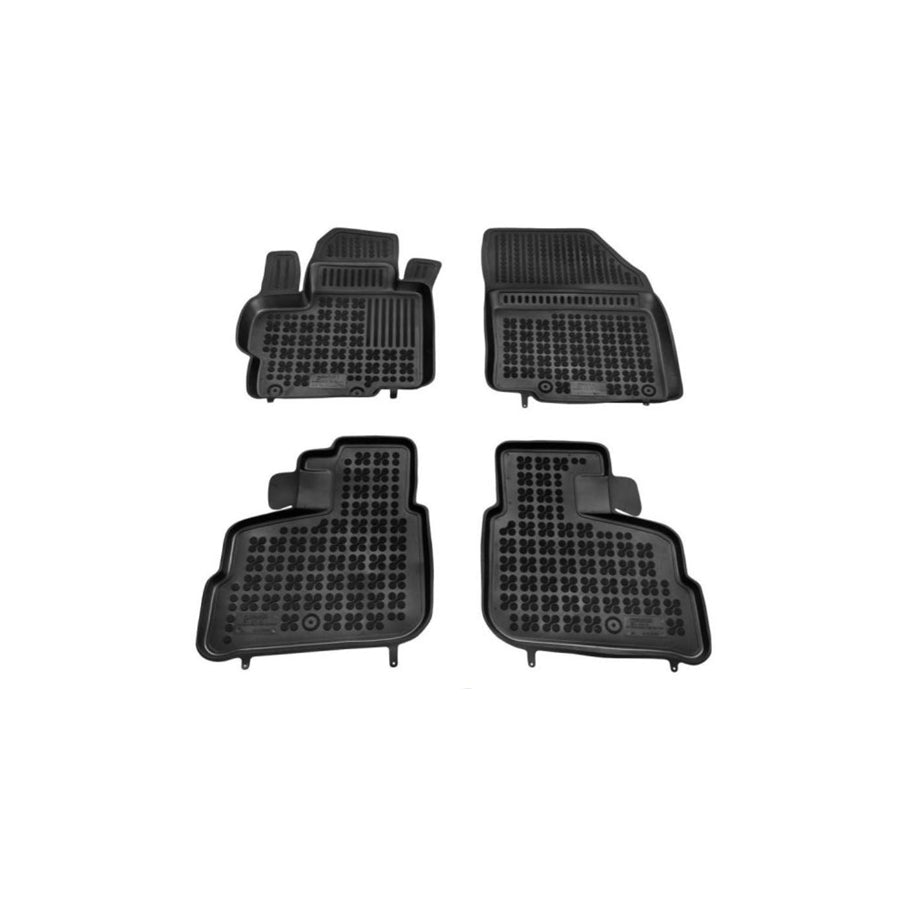 REZAW PLAST 202307 Floor mat set for MITSUBISHI Mirage / Space Star Hatchback (A0_A) Elastomer, Front and Rear, Black