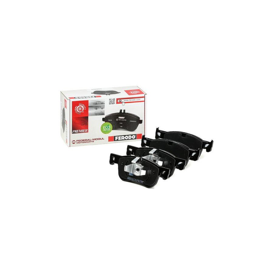 Ferodo Fdb4679 Brake Pad Set Premier Eco Friction Prepared For Wear Indicator With Piston Clip Without Accessories