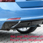 Rieger 00079026 Skoda NH Rapid Rear Diffuser