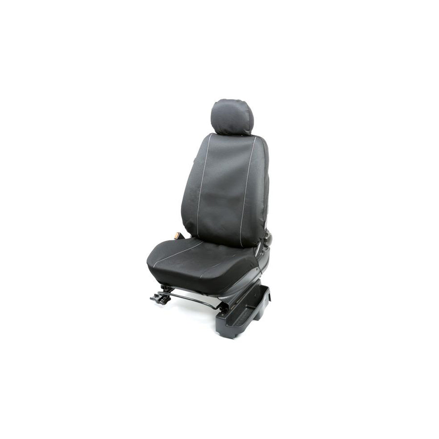 KEGEL 5-9301-216-4010 Car seat cover Black, Polyester, Front