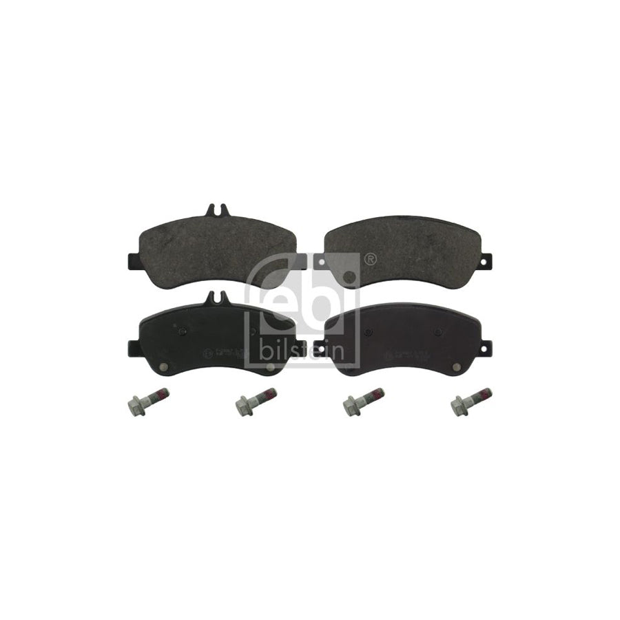 Febi Bilstein 16808 Brake Pad Set Front Axle Prepared For Wear Indicator With Bolts Screws