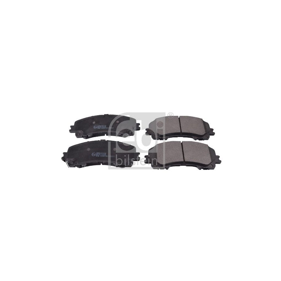 Febi Bilstein 116291 Brake Pad Set Front Axle Incl Wear Warning Contact