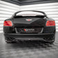 Maxton Design Bentley Continental GT V8 S MK2 Central Rear Splitter (with Vertical Bars)