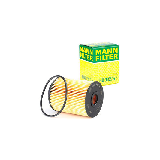 MANN-FILTER HU 932/6 n Oil Filter with seal, Filter Insert