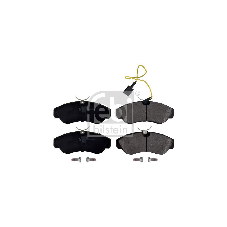 Febi Bilstein 16392 Brake Pad Set Front Axle Incl Wear Warning Contact