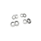 034Motorsport BMW E87 E88 E90 E92 Billet Aluminum Rear Subframe Mount Insert Kit (Inc. 1M, 135i & 335i)