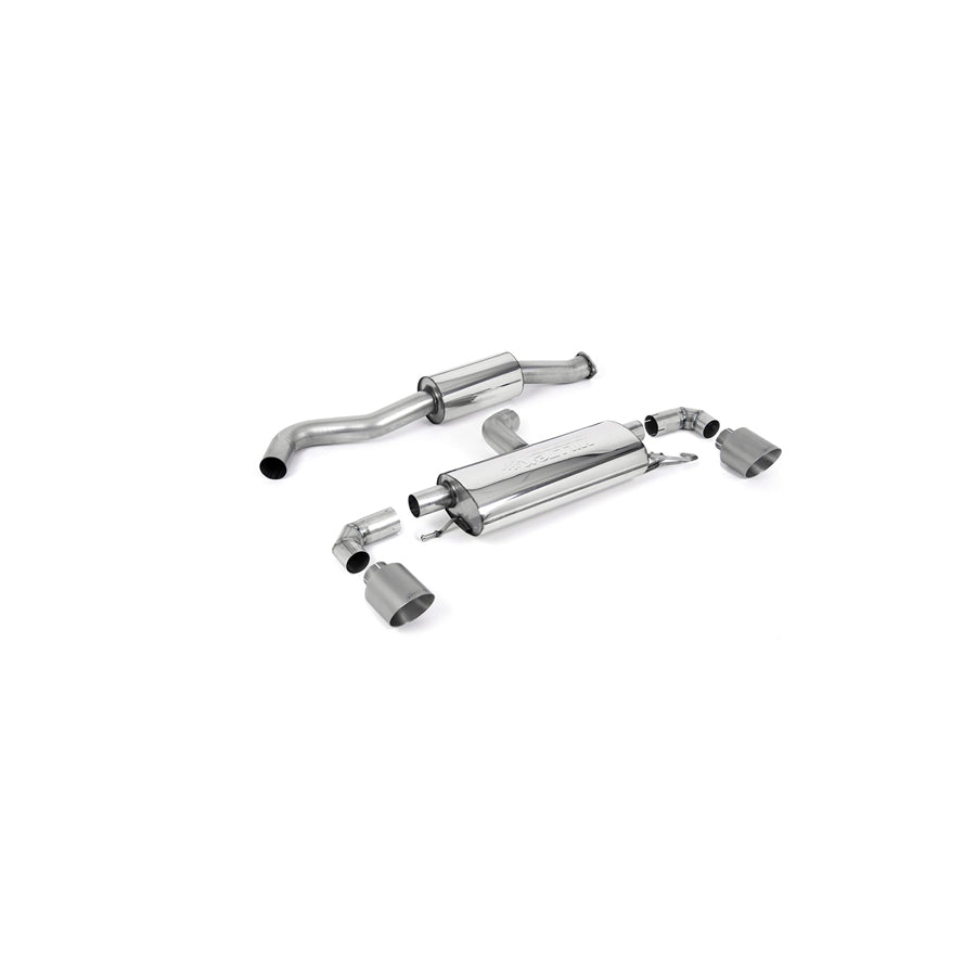 Milltek Toyota Yaris GR 1.6T OPF Back Exhaust System