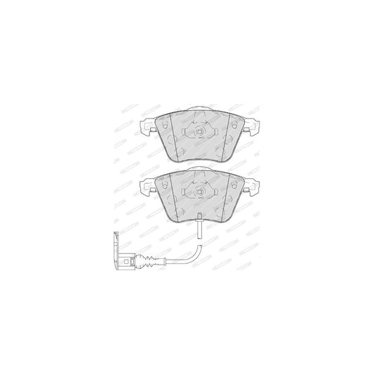 Ferodo Premier Fdb4223 Brake Pad Set Incl Wear Warning Contact With Piston Clip Without Accessories