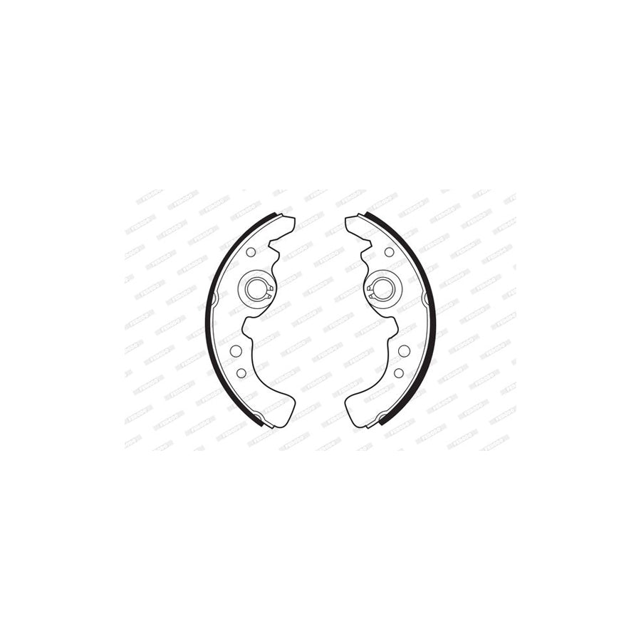 FERODO PREMIER FSB400 Brake Shoe Set for INNOCENTI Mini Hatchback