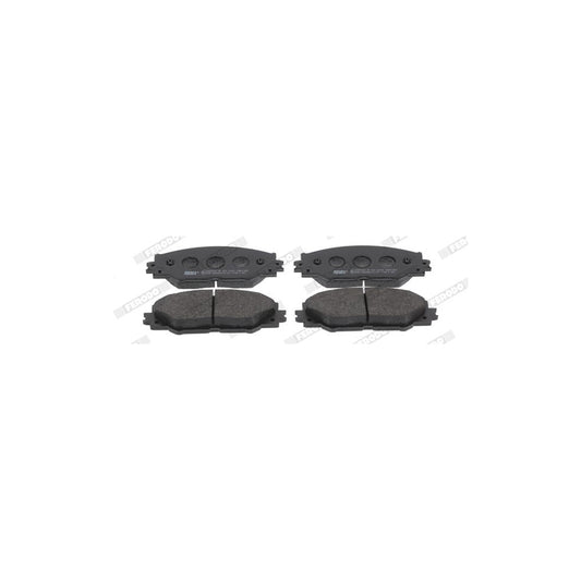 Ferodo Premier Eco Friction Fdb365 Brake Pad Set For Ford Fiesta Not Prepared For Wear Indicator With Piston Clip Without Accessories