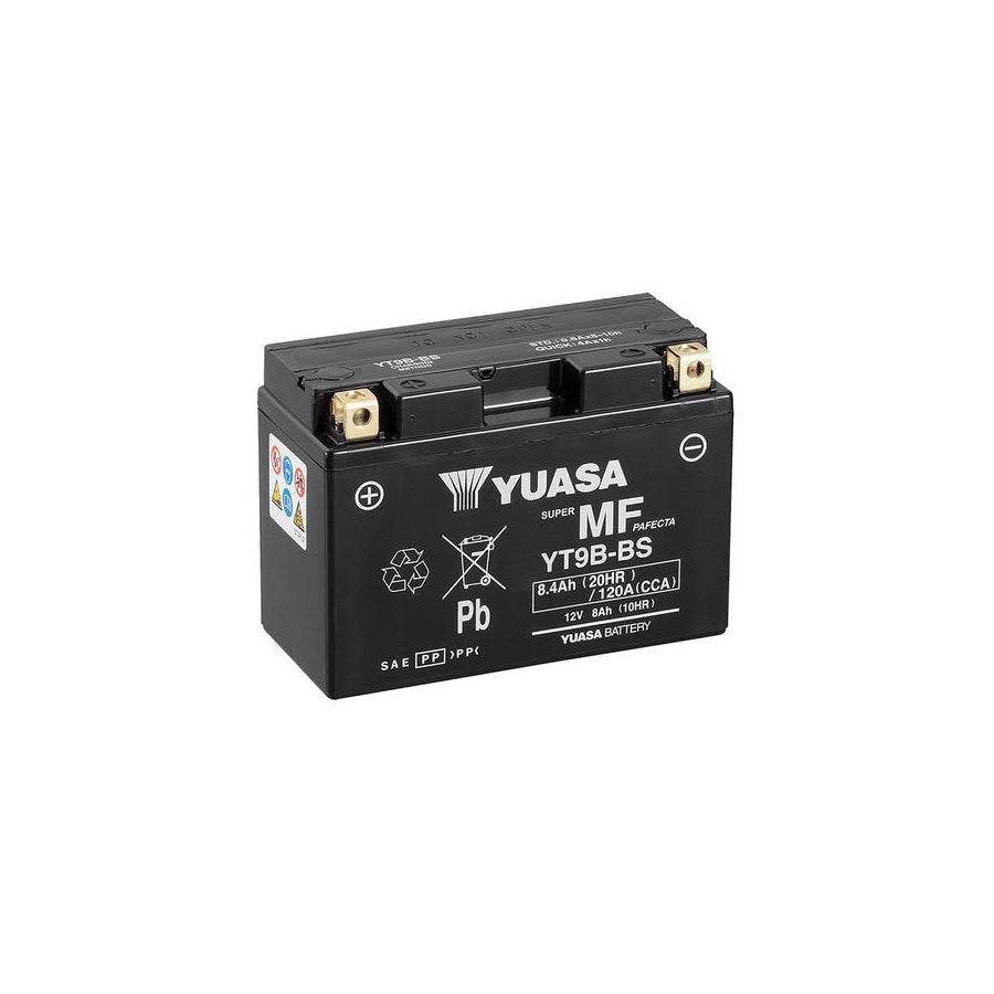 Yuasa YT9B-BS 12v VRLA Motorbike & Motorcycle Battery