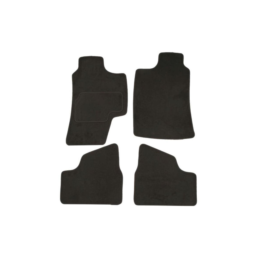 MAMMOOTH A041 OPL50 PRM 02 Floor mat set for OPEL ASTRA Textile, Front and Rear, Quantity: 4, Grey