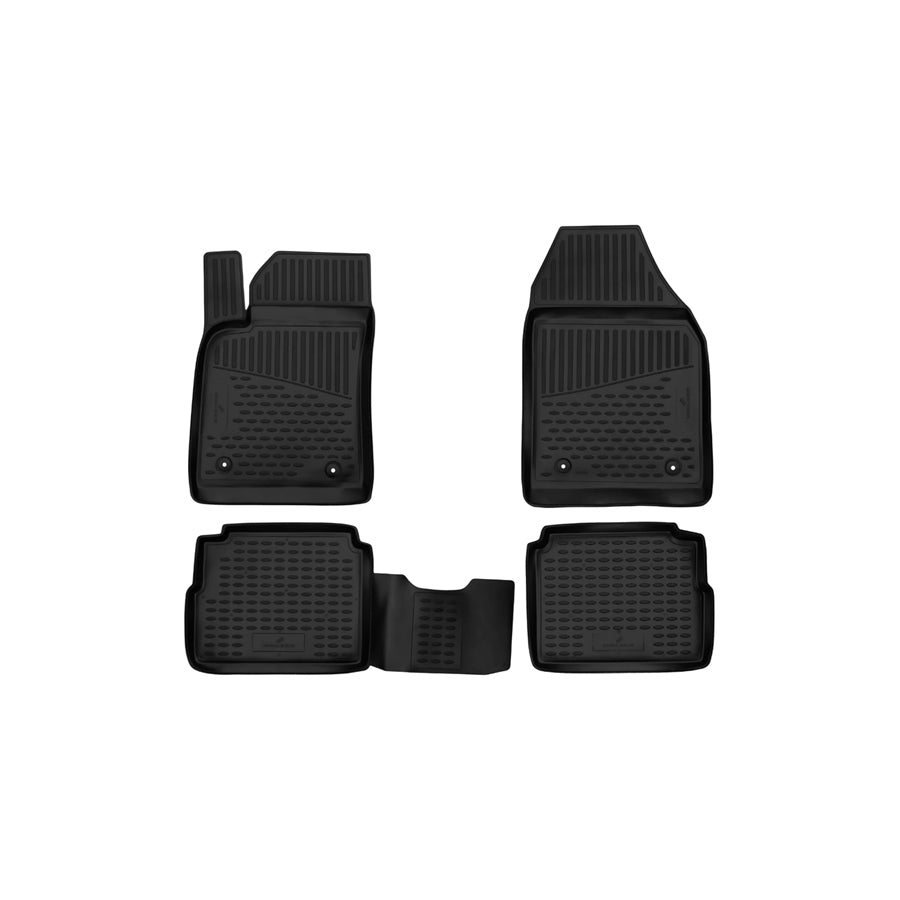 WALSER Tailored, XTR 75112 Floor mat set Front and Rear