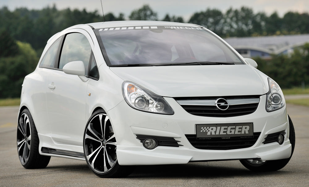 Rieger 00058940 Opel Corsa D Front Splitter