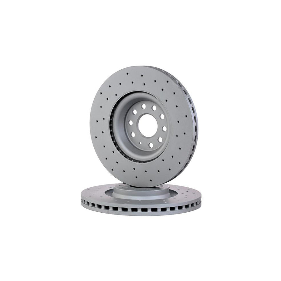ZIMmERMANN SPORT COAT Z 600 3243 52 Brake Disc Internally Vented Perforated Coated High carbon