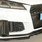 Rieger 00088188 Audi 8J-FV 8S Front Splitter (TT & TTS) - Glossy Black