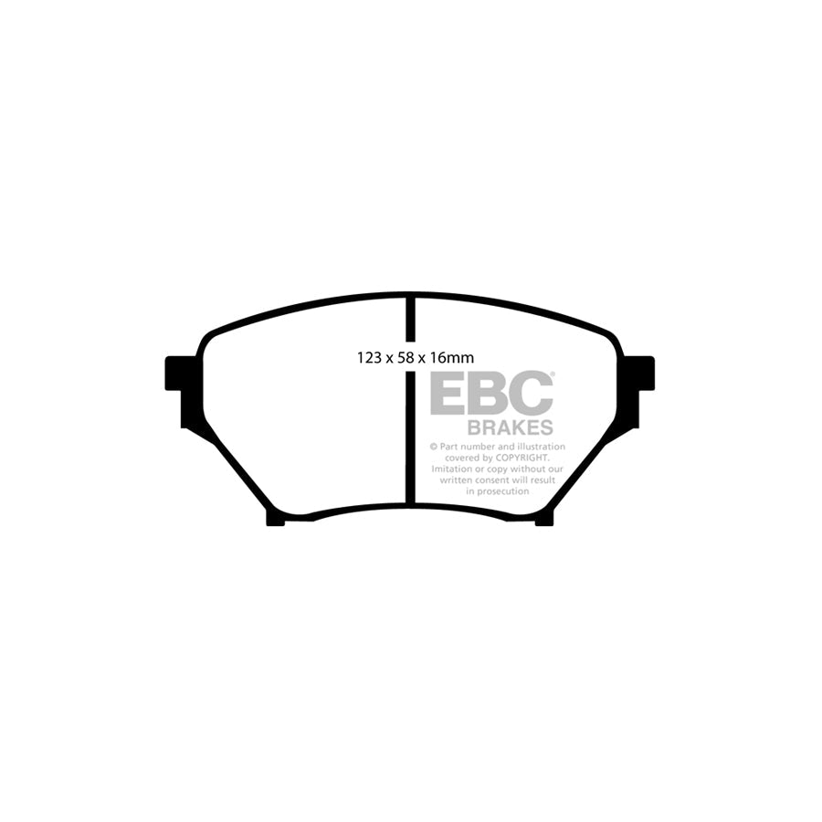 EBC PLK1049 Pad Line Kit - Performance Pack 2 | Duco Car Parts UK Car Parts