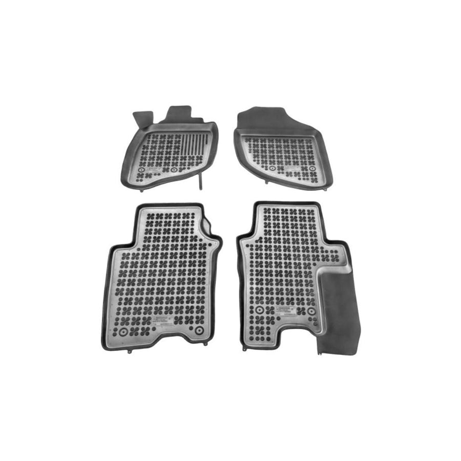 REZAW PLAST 200911 Floor mat set for HONDA City Saloon (GE4) Elastomer, Black
