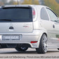 Rieger 00058928 Opel Corsa C Rear Diffuser for Twin Tailpipe Left -  Matte Black