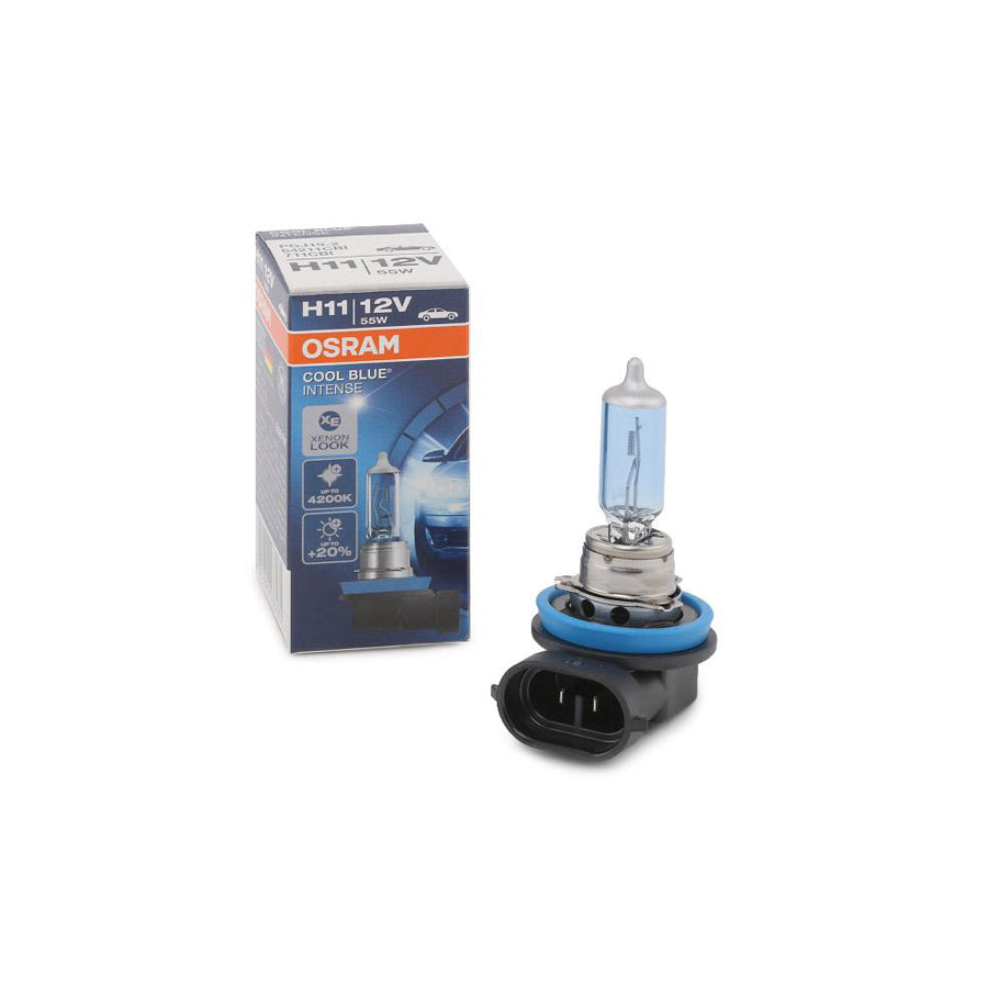 OSRAM COOL BLUE INTENSE 64211CBI Bulb, spotlight H11 12V 55W PGJ19-2 4200K Halogen