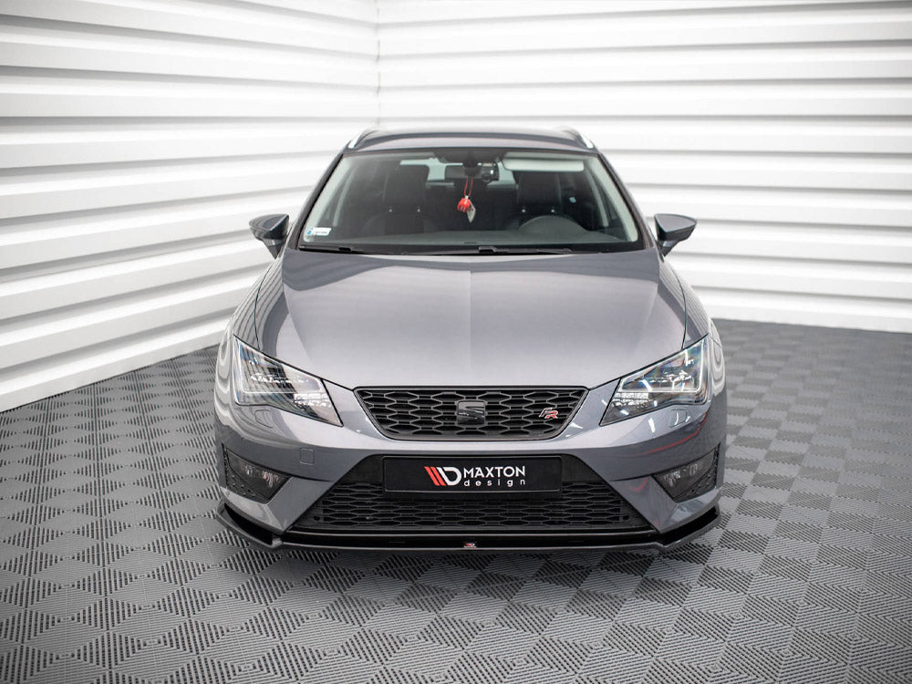 Maxton Design Seat Leon Fr / Cupra MK3 (2012-2016) Front Splitter V.2