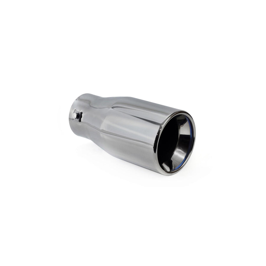 AMiO 02196 02196 Exhaust tip 102 mm, Silver, round, straight, Stainless Steel, 204mm, 75mm