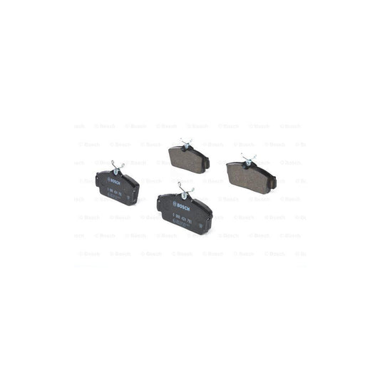Bosch 0986424781 Brake Pad Set With Anti Squeak Plate BP922