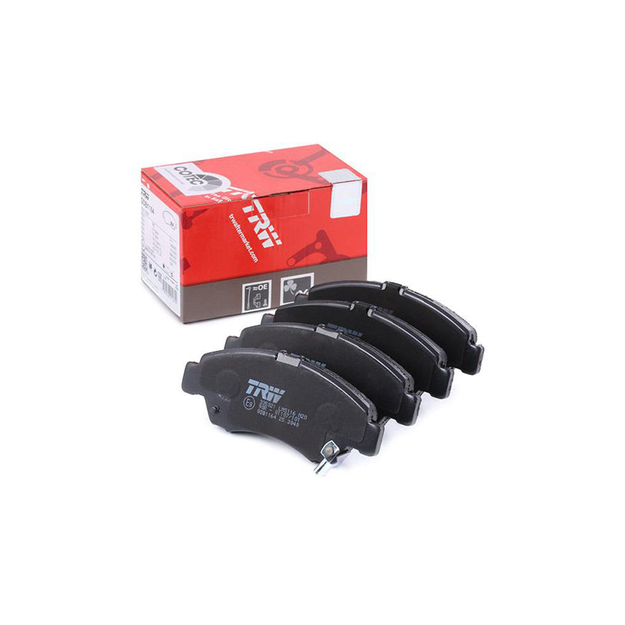 TRW Cotec Gdb1164 Brake Pad Set With Acoustic Wear Warning