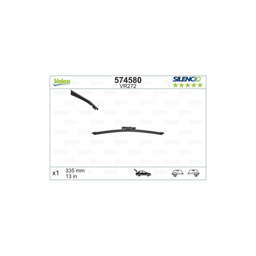 Valeo Silencio X.Trm 574580 Wiper Blade | Duco Car Parts UK Car Parts