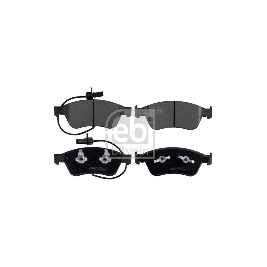 Febi Bilstein 16526 Brake Pad Set Front Axle Incl Wear Warning Contact