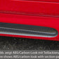 Rieger 00058945 Opel Corsa D Right Side Skirt -  Matte Black