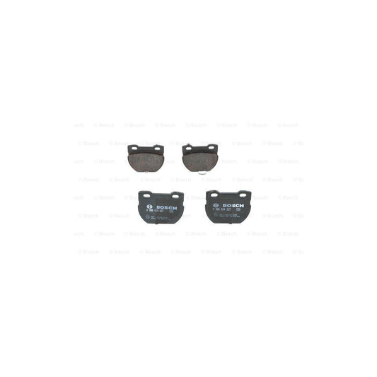 Bosch 0986424827 Brake Pad Set For Land Rover Defender With Anti Squeak Plate With Mounting Manual BP965