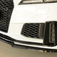 Rieger 00088188 Audi 8J-FV 8S Front Splitter (TT & TTS) - Glossy Black