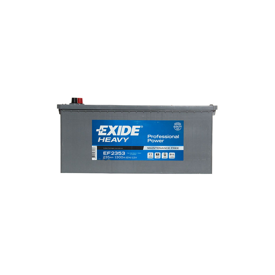 Exide Commercial Battery 625 - 2 Year Guarantee