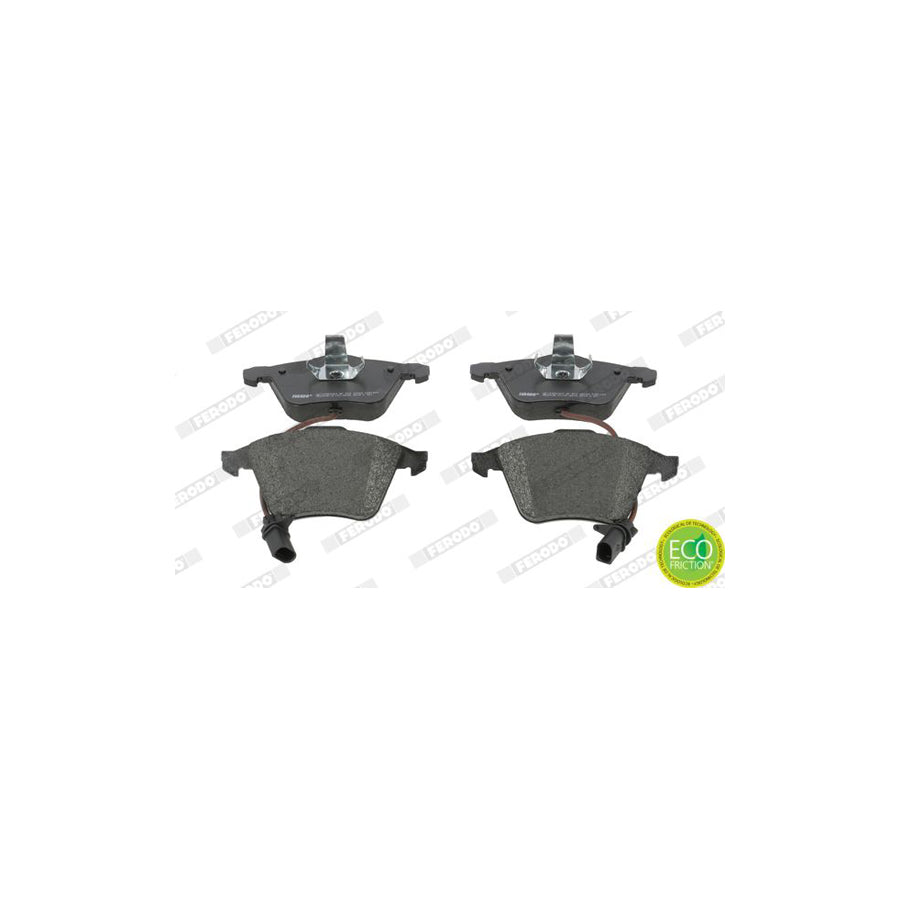 Ferodo Premier Fdb4464 Brake Pad Set For Fiat Panda Iii Hatchback 312 319 With Acoustic Wear Warning With Accessories