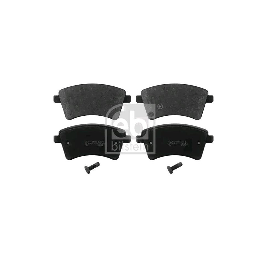 Febi Bilstein 16896 Brake Pad Set Front Axle Excl Wear Warning Contact With Bolts Screws