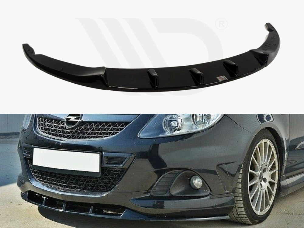 Maxton Design OP-CO-D-OPC-NRB-FD1T Front Splitter Opel Corsa | Duco Car Parts UK Car Parts
