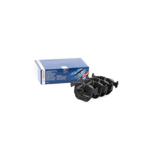 Bosch 0986494006 Brake Pad Set With Anti Squeak Plate With Mounting Manual With Piston Clip BP176