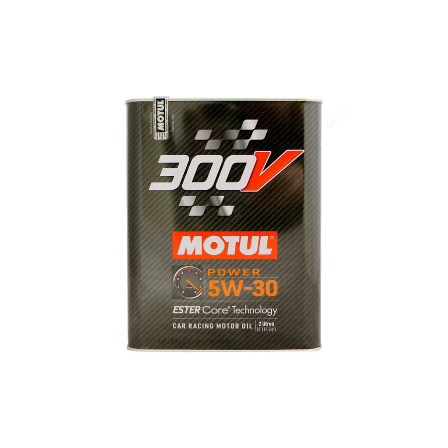 Motul 300V Power 5w-30 Ester Core Technology Racing Car Engine Oil 2l