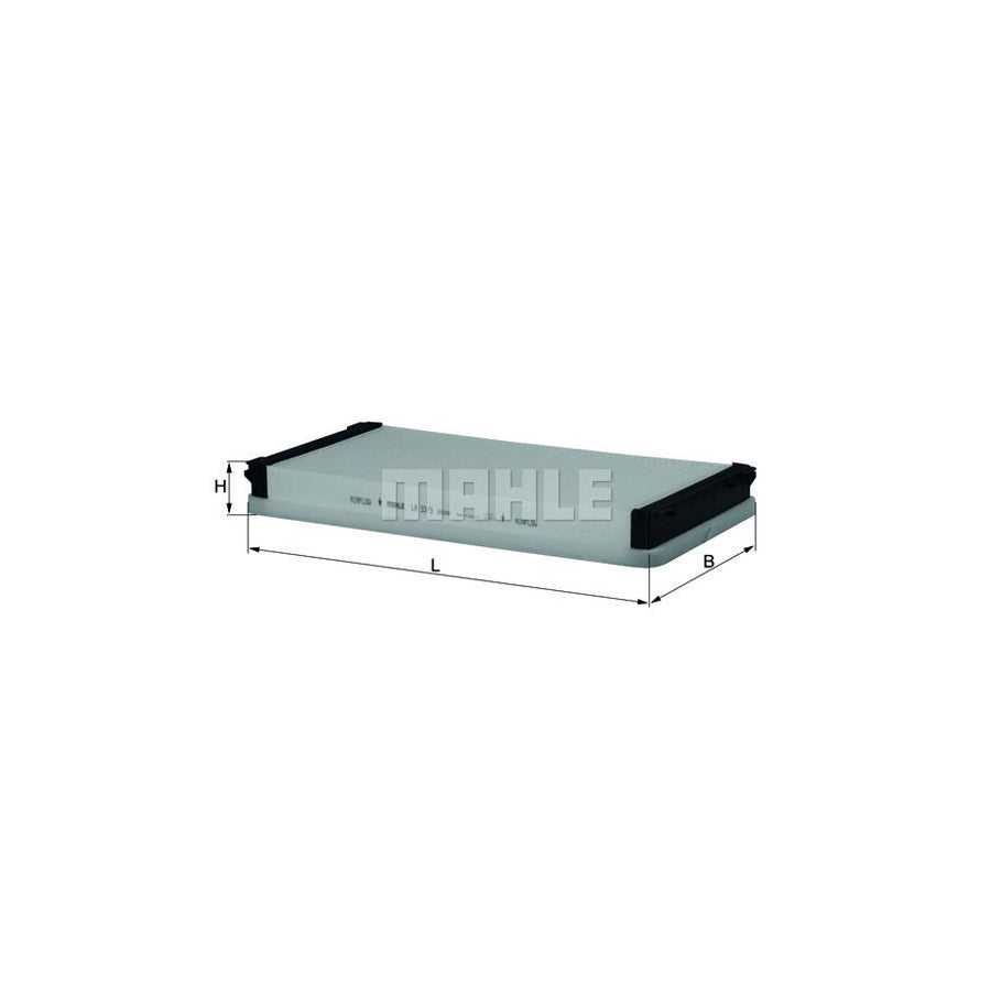 MAHLE ORIGINAL LA 32/3 Pollen filter Particulate Filter