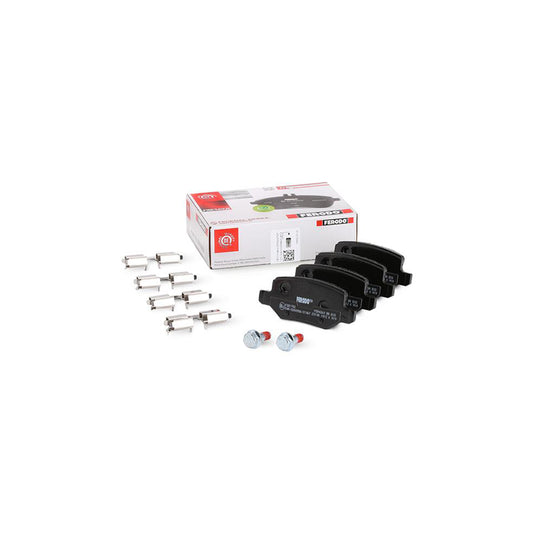 Ferodo Premier Eco Friction Fdb1782 Brake Pad Set Not Prepared For Wear Indicator With Brake Caliper Screws With Accessories