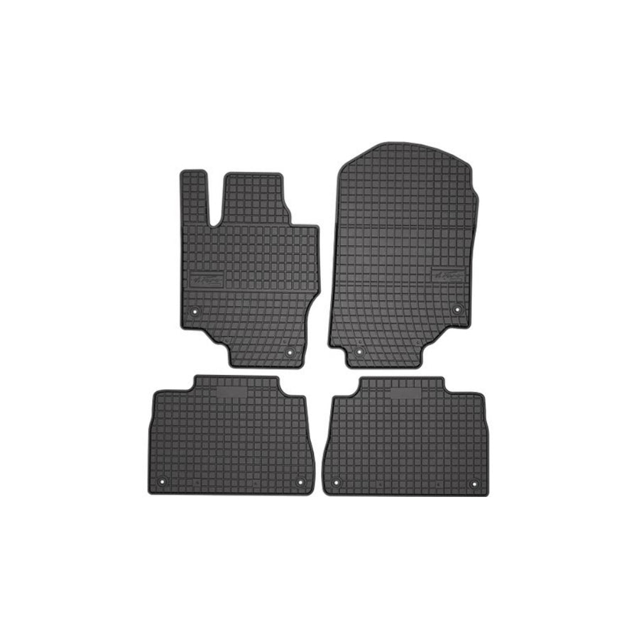 FROGUM Tailored, Basic 411470 Floor mat set suitable for MERCEDES-BENZ GLE Coupe (C167) Elastomer, Front and Rear, Quantity: 4, Black, (LHD)