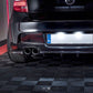 Maxton Design Central Rear Splitter (with vertical bars) BMW Series 1 E81 / E87 M-Pack Facelift