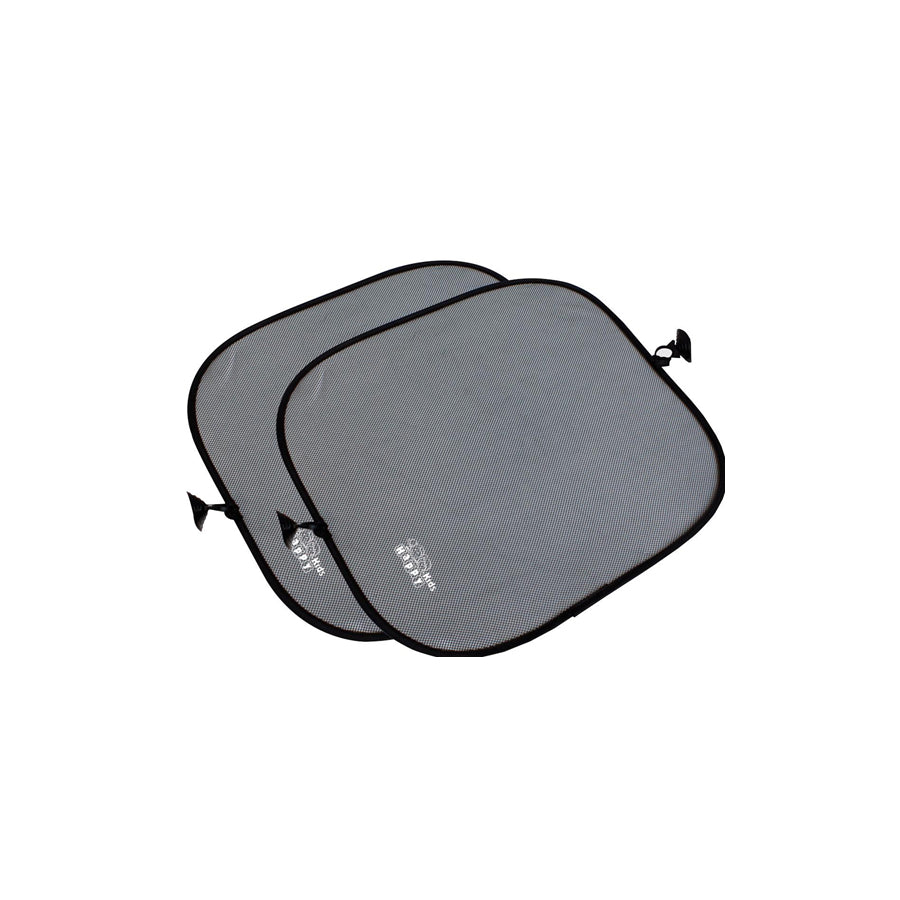 Happy Kids 28619 Car sun shade Black, Quantity: 2