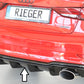 Rieger 00088187 Audi 8V Rear Diffuser (A3 & S3)