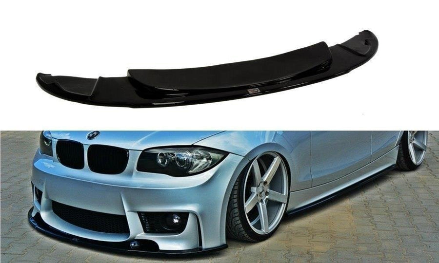 Maxton Design BM-1-87-MPACK-FD1T Front Splitter BMW Series 1 E87 M-Design | Duco Car Parts UK Car Parts