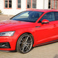 Rieger 00055485 Audi B9 F5 Front Splitter (A5 & S5) -  Matte Black